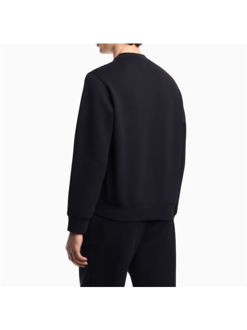 Felpa in double jersey ricamo micro aquila Emporio Armani | EM004533 AF10013.UB118